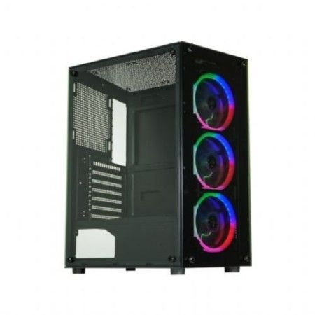 Gabinete Gamer com 03 Fan Cooler Multicolor K-MEX CG-30C5 (Sem Fonte)