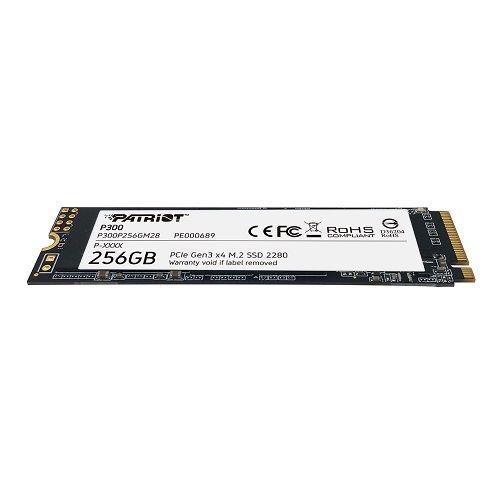 SSD GAMER Patriot P300 256GB M.2 PCIe 3.0 NVMe  - P300P256GM28
