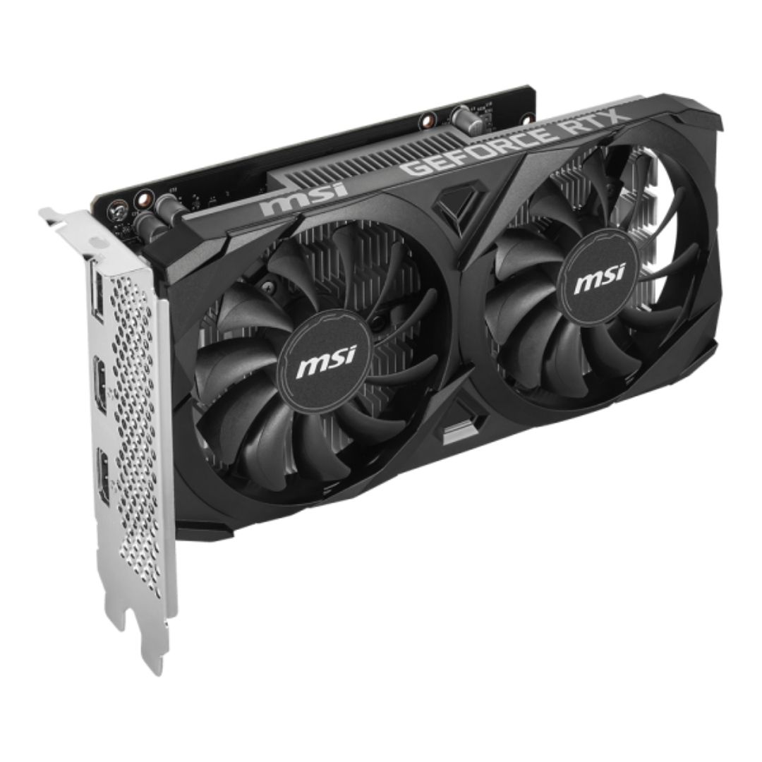 Placa de Vídeo NVidia GeForce RTX3050 6GB DDR6 96Bits VENTUS 2X OC MSI (2x HDMI / 1x DisplayPort) - 912-V812-060
