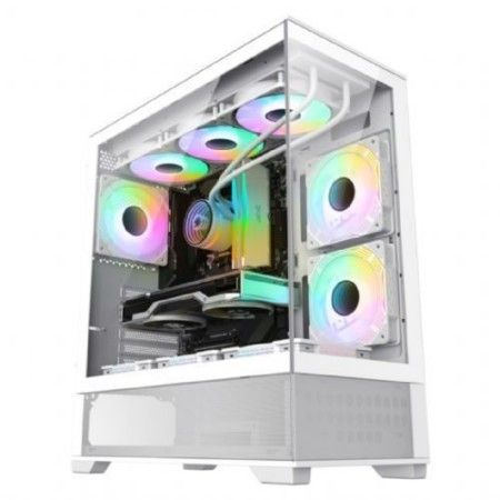 Gabinete Gamer GAMEMAX VISTA AW - Branco - (Sem Fan Cooler e Sem Fonte)