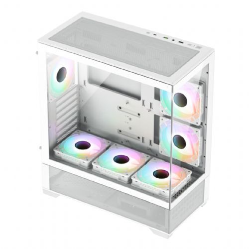 Gabinete Gamer GAMEMAX VISTA AW - Branco - (Sem Fan Cooler e Sem Fonte)