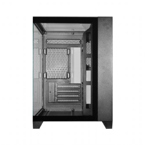 Gabinete Gamer K-MEX Visão Micro CG-0725 Preto (Sem Fan Cooler e Sem Fonte)