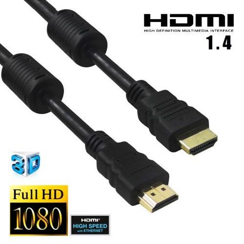 Cabo HDMI Macho X HDMI Macho 5,00 metros V1.4 com Filtro GV Brasil CBH.450