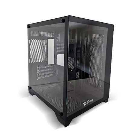 Gabinete Gamer DUEX DXGA270-2 Bkack Frontal e Lateral Vidro (Sem Fan Cooler e Sem Fonte)