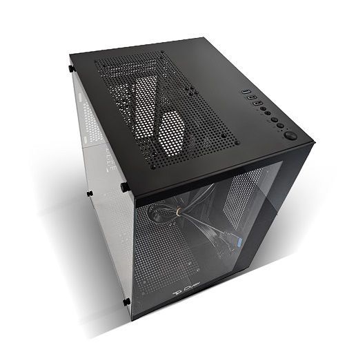 Gabinete Gamer DUEX DXGA270-2 Bkack Frontal e Lateral Vidro (Sem Fan Cooler e Sem Fonte)