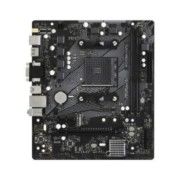 M1331 - Placa Mãe AM4 ASROCK A520M-HVS RAID - ( 2x DDR4 / 1x VGA / 1x HDMI / 2x USB 2.0 / 4x USB 3.2 / 1x  slot PCI Express 3.0 x16 / 1x slot PCI Express 3.0 x1 ) - <b>Compatível com os processadores AMD Ryzen 3ª, 4ª e 5ª Gerações AM4</b>