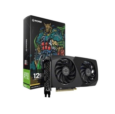Placa de Vídeo Nvidia GeForce RTX3060 12GB DDR6 192Bits PCYes ( 1x HDMI / 3x DisplayPort ) -  PVRTX3060BL2F