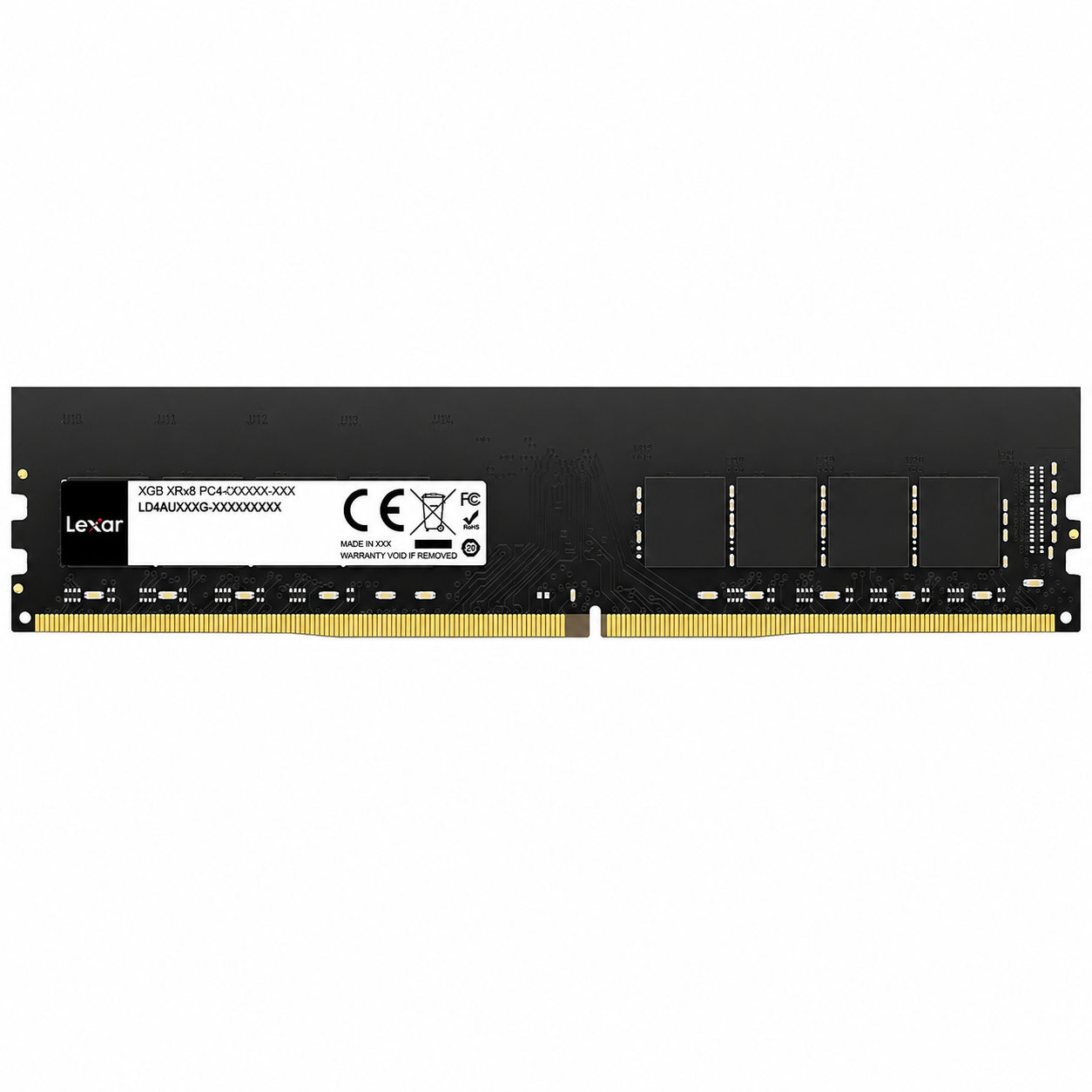 Memória DDR4 8GB 3200MHz CL22 Lexar - LD4U08G32C22ST-BGS