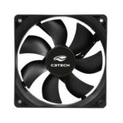 Fan Cooler para Gabinete 120X120 3 Pinos C3TECH - F7-100BK