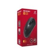 Mouse USB 1000dpi Preto C3Tech MS-31BK