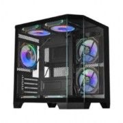 Gabinete Gamer K-MEX Angulo Micro CG-0620 - Preto (Sem Fan Cooler e Sem Fonte)