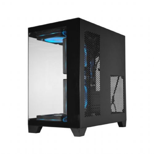 Gabinete Gamer K-MEX Angulo Micro CG-0620 - Preto (Sem Fan Cooler e Sem Fonte)