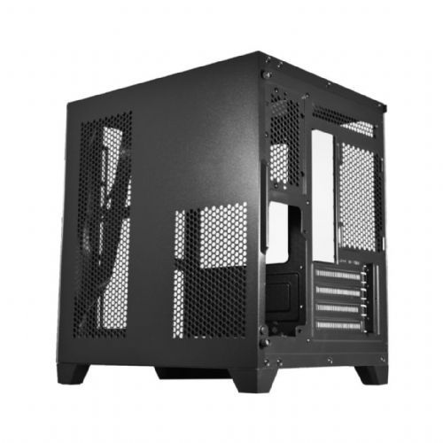 Gabinete Gamer K-MEX Angulo Micro CG-0620 - Preto (Sem Fan Cooler e Sem Fonte)