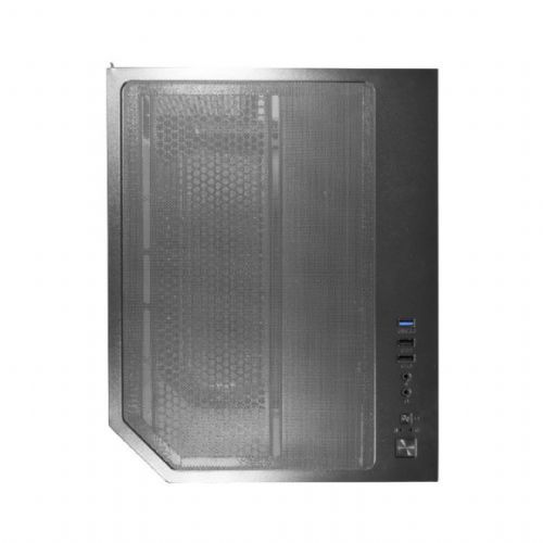Gabinete Gamer K-MEX Angulo Micro CG-0620 - Preto (Sem Fan Cooler e Sem Fonte)