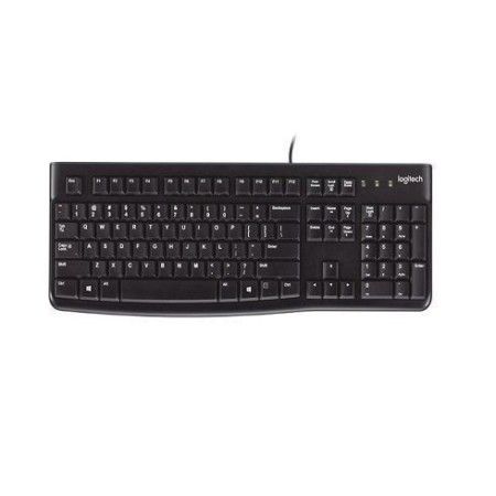 Teclado USB Preto ABNT Logitech K120