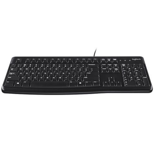 Teclado USB Preto ABNT Logitech K120