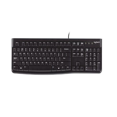 Teclado USB Preto ABNT Logitech K120