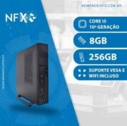 NFX PC (INTEL CORE I5 10ª GERAÇÃO / 8GB / SSD 256GB NVMe / VESA) <b>Gabinete Nano / WiFi Incluso</b>