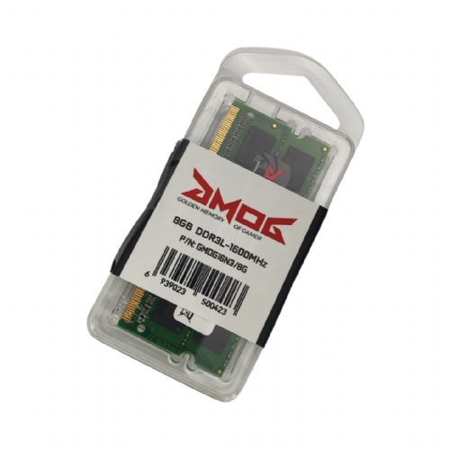 Memória NOTEBOOK DDR3L 8GB 1600MHz 1,35V GMOG - GMOG16N3/8G