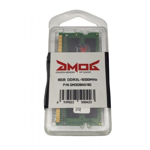 Memória NOTEBOOK DDR3L 8GB 1600MHz 1,35V GMOG - GMOG16N3/8G