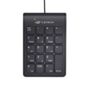 Teclado Numérico USB Preto C3Tech - KN-12BK