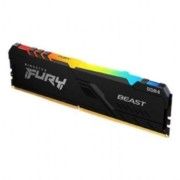 Memória GAMER DDR4 32GB 3200MHz CL16 FURY BEAST RGB Kingston - KF432C16BBA/32