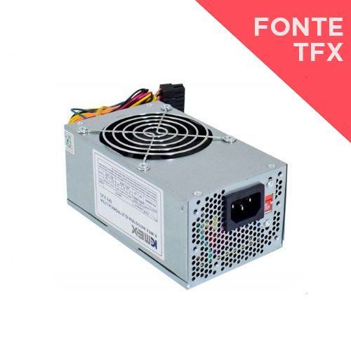 Fonte TFX K-MEX 200W MINI-ITX com Cabo de Força (Para Gabinete K-MEX ITX final xx89) - PD-200RNG
