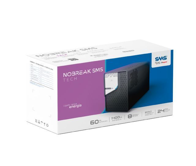 Nobreak SMS Tech 1400va Bivolt - 29305