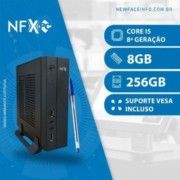 NFX PC ( INTEL CORE I5 8ª GERAÇÃO / 8GB / SSD 240GB / VESA ) <b>Gabinete Mini</b>