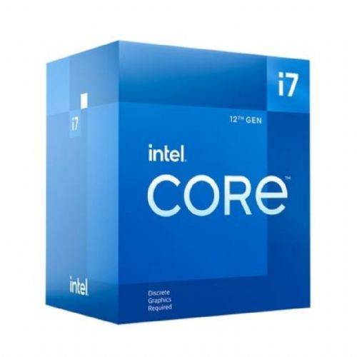 P1700-12 Processador Intel CORE I7 12700F 2.10GHz 25MB Alder Lake LGA1700 12ª Geração (Sem Gráfico) <b>**ESTE PROCESSADOR SÓ FUNCIONA COM PLACA MÃE SÉRIE 600 - REQUER UMA PLACA DE VÍDEO OFF BOARD</b>
