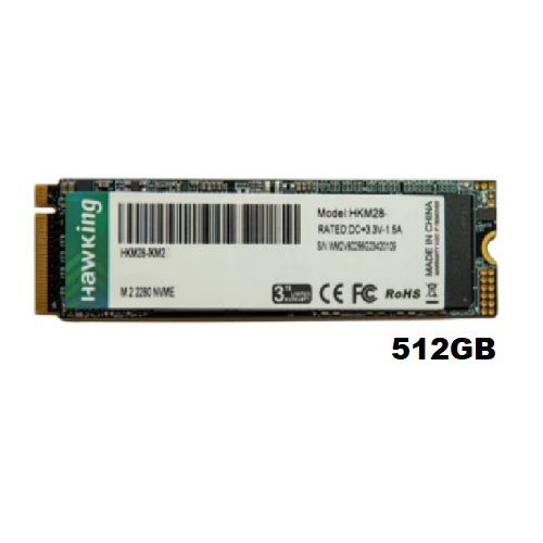 SSD GAMER Hawking 512GB M.2 PCI-e 3.0 NVMe - HKM28-512GB