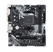 M1331 - Placa Mãe AM4 ASRock B450M-HDV R4.0 (2x DDR4 / 1x HDMI / 1x VGA / 1x DVI-D / 2x USB 2.0 / 4x USB 3.1 / 1x PS2 / 1x slot PCI-E x16 / 1x slot PCI-E x1 ) - Compatível com os processadores AMD Ryzen 3ª, 4ª e 5ª Gerações AM4