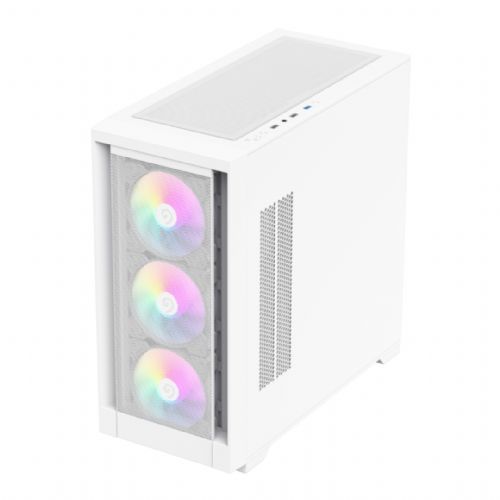 Gabinete Gamer GAMEMAX DEFENDER MW - Branco (Sem Fan Cooler e Sem Fonte)