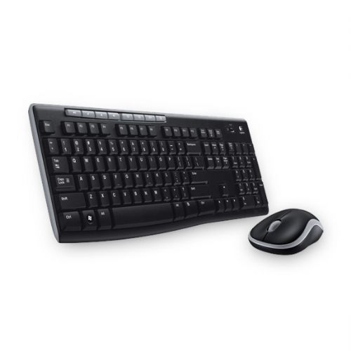 Kit Teclado e Mouse Sem Fio USB Logitech Mk270