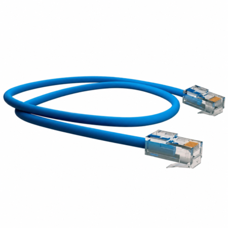 Patch Cord CAT5-E CMX T568A Azul 1,50 metros Sohoplus - 35104003