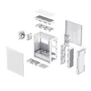 Gabinete Gamer GAMEMAX Siege White Lateral Vidro (Sem Fan/Controladora - Sem Fonte)