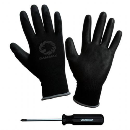 Gabinete Gamer GAMEMAX Siege White Lateral Vidro (Sem Fan/Controladora - Sem Fonte)