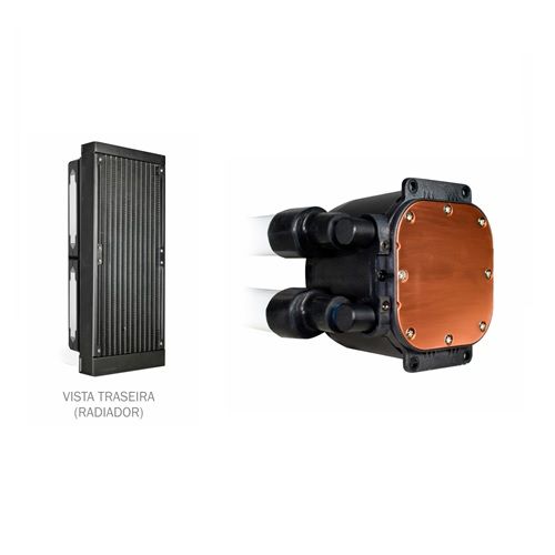 Water Cooler ARGB 240mm Preto K-MEX - WAC9