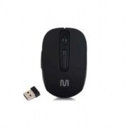 Mouse USB Sem Fio 1600dpi Preto Multilaser - MO277