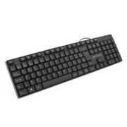 Teclado USB Multimidia Preto ABNT C3Tech KB-M10BK
