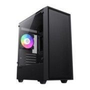 Gabinete Gamer GAMEMAX Storm2 AB Black Lateral Vidro (Sem Fan/Controladora - Sem Fonte)