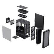 Gabinete Gamer GAMEMAX Storm2 AB Black Lateral Vidro (Sem Fan/Controladora - Sem Fonte)