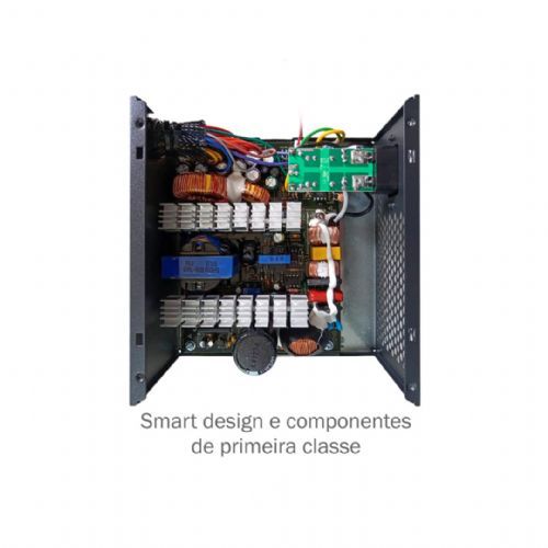 Fonte ATX K-MEX 500W 80Plus White PFC Ativo - EU459