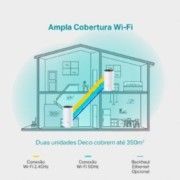 Roteador Wireless WI-FI Mesh Deco M4 Pack com 2
