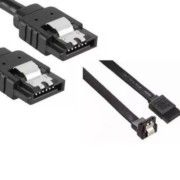 Cabo Flat SATA com 02 Conectores 45cm (Pacote com 02 Unidades)