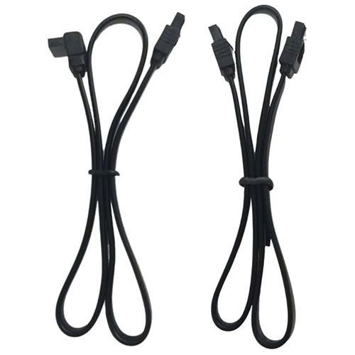 Cabo Flat SATA com 02 Conectores 45cm (Pacote com 02 Unidades)