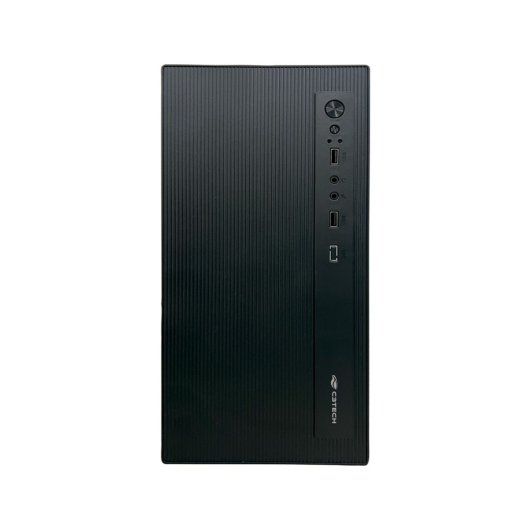 Gabinete C3Tech Preto com Fonte de 200W (Sem Cabo de Força) - MT-36BK