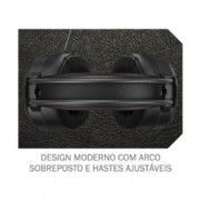 Fone com Microfone GAMER K-MEX RGB LED - AR43