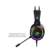 Fone com Microfone GAMER K-MEX RGB LED - AR43