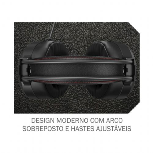 Fone com Microfone GAMER K-MEX RGB LED - AR43